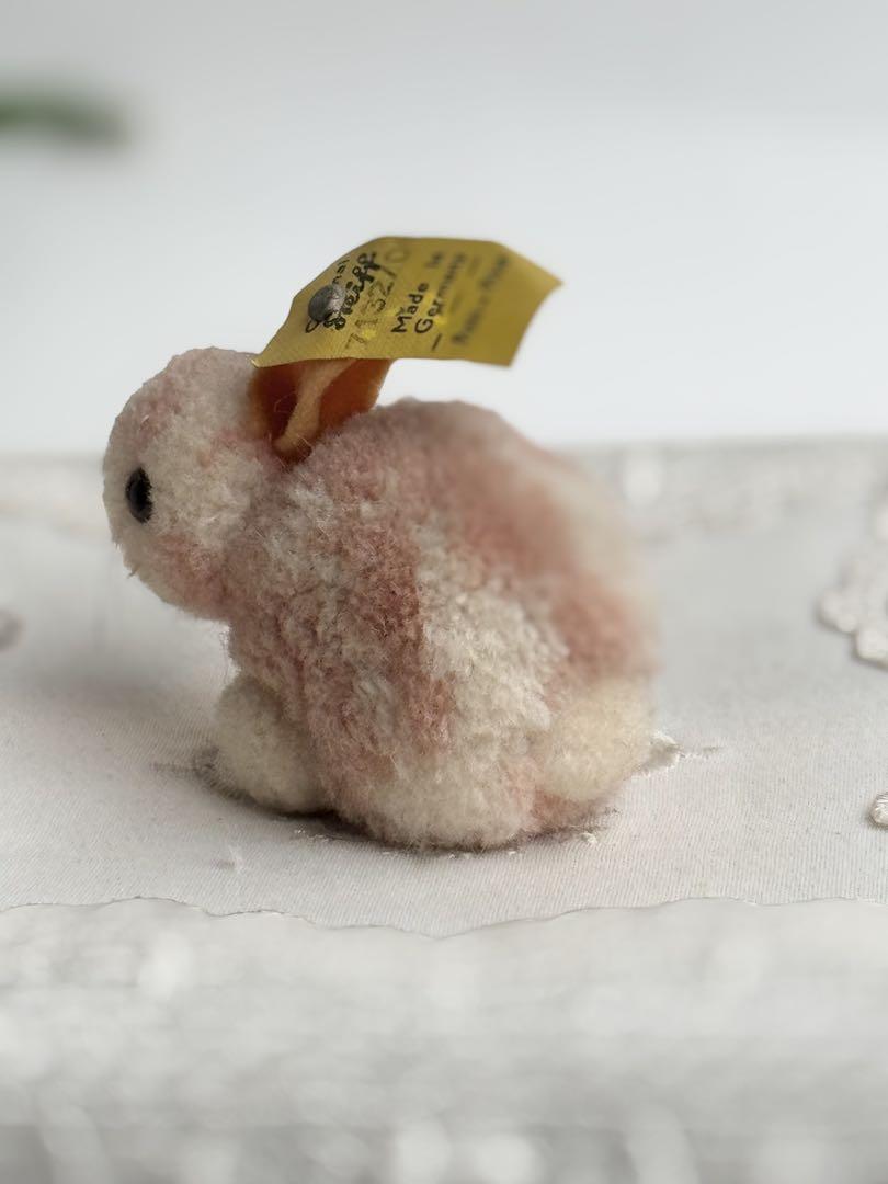 シュタイフ★Woolen Rabbit 6cm& Rabbit 4cm ID完品