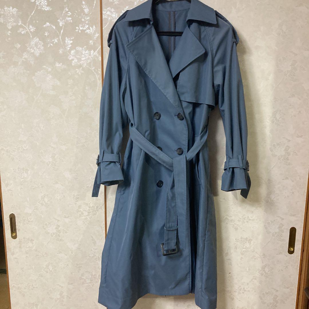 美品　ルシェルブルー　トレンチコート