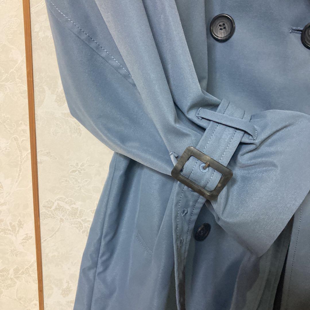美品　ルシェルブルー　トレンチコート