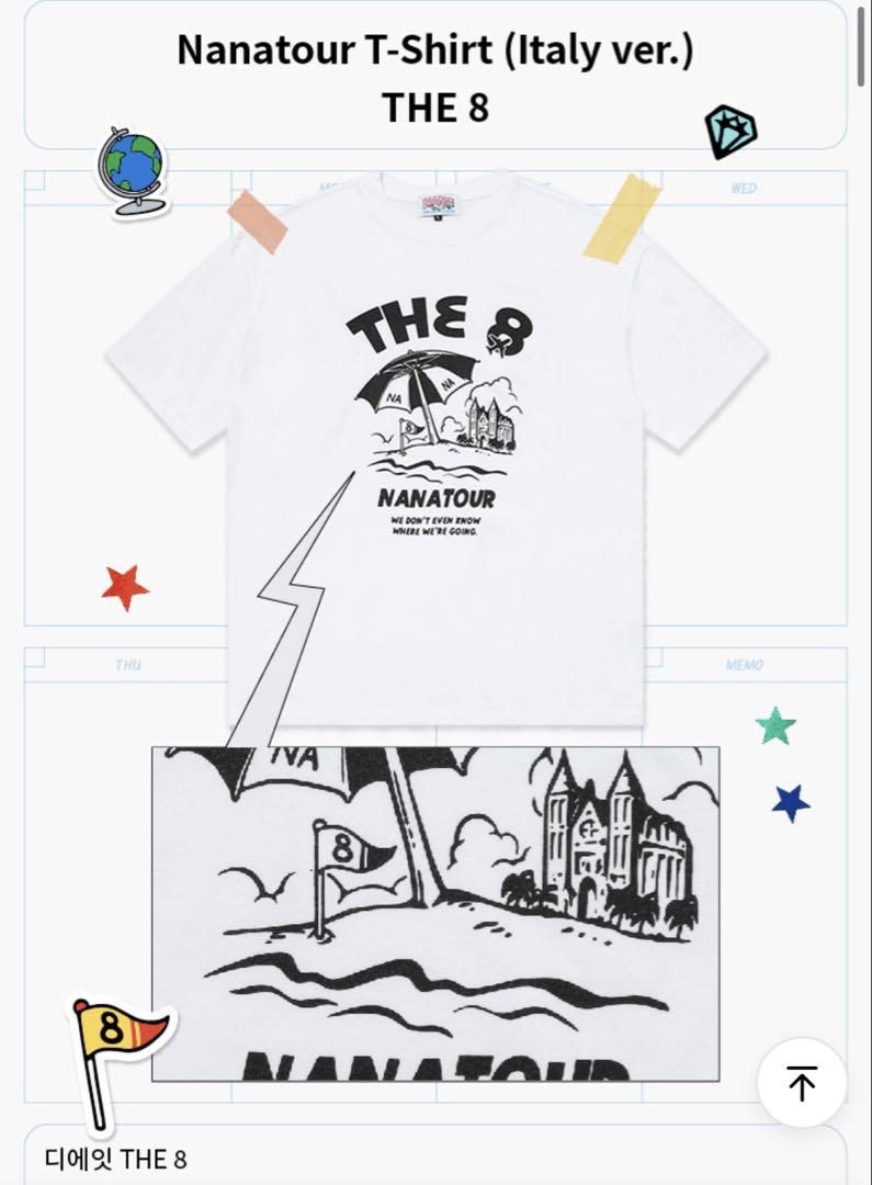 未開封NANATOUR Tシャツ THE 8 Ｍサイズ 未開封NANATOUR Tシャツ THE 8 Mサイズ - メルカリ
