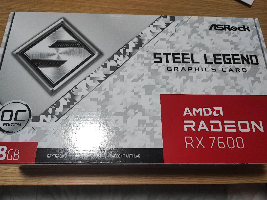 milponさん　専用 ASRock Radeon RX 7600