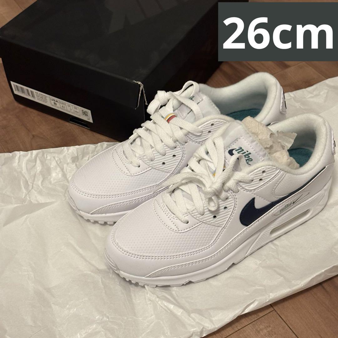 ナイキ　エアマックス　90 White Thunder 26