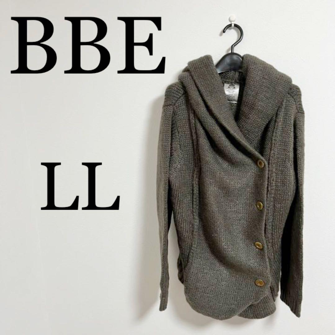 BBE レディース ニット カーディガン ボレロ LLサイズ