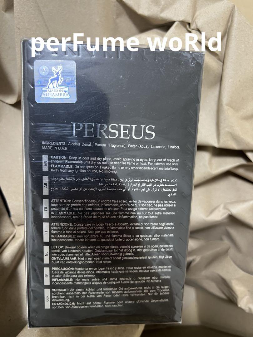香水(男性用) Alhambra Perseus Eau de Parfum 100ml