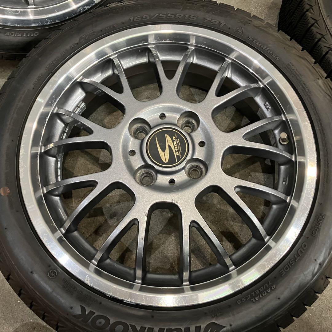 【3186】19年 165/55R15 ウインターアイセプト S-HOLD