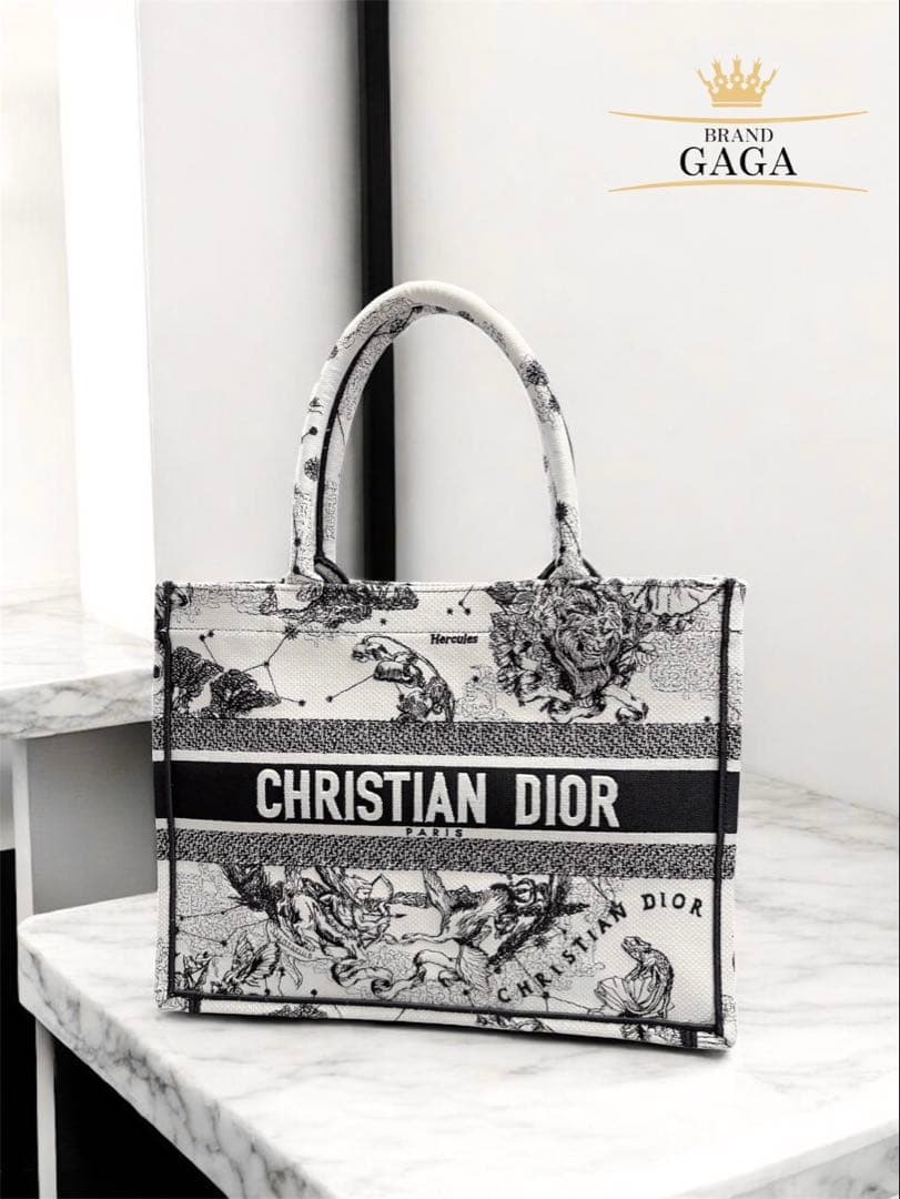 【未使用級】DIOR ブックトート オブリーク ゾディアック ミディアム