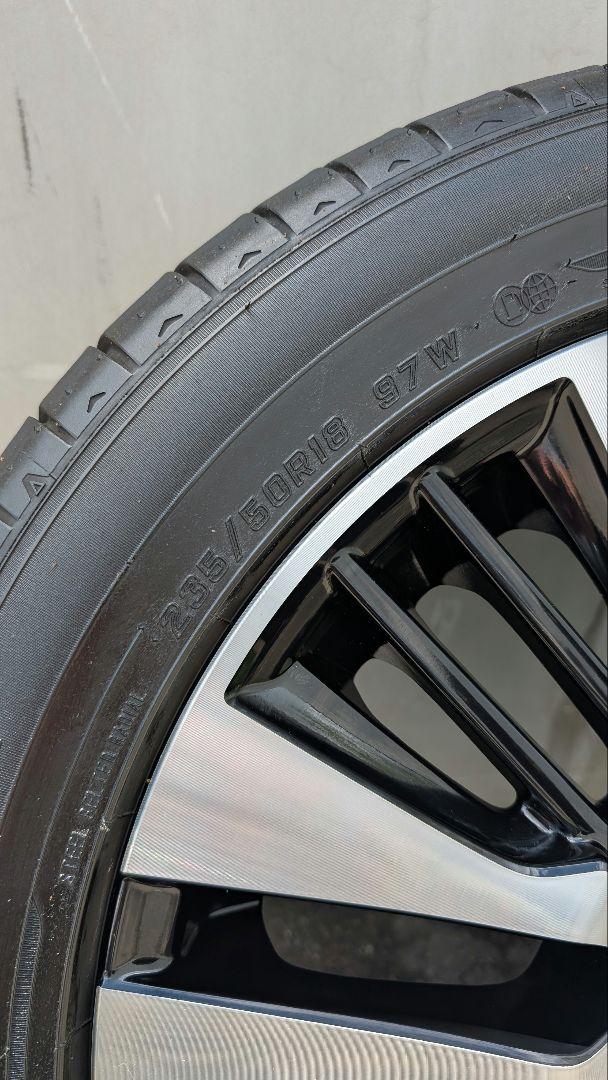 アルファード　ヴェルファイア 30後期 235/50R18 　24年製タイヤ