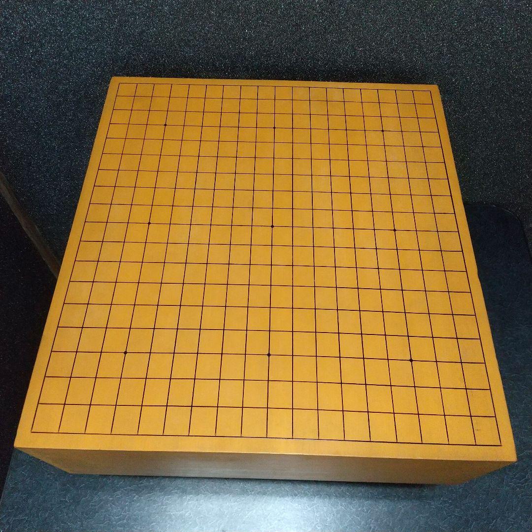 脚付碁盤 囲碁 ヘソ有り