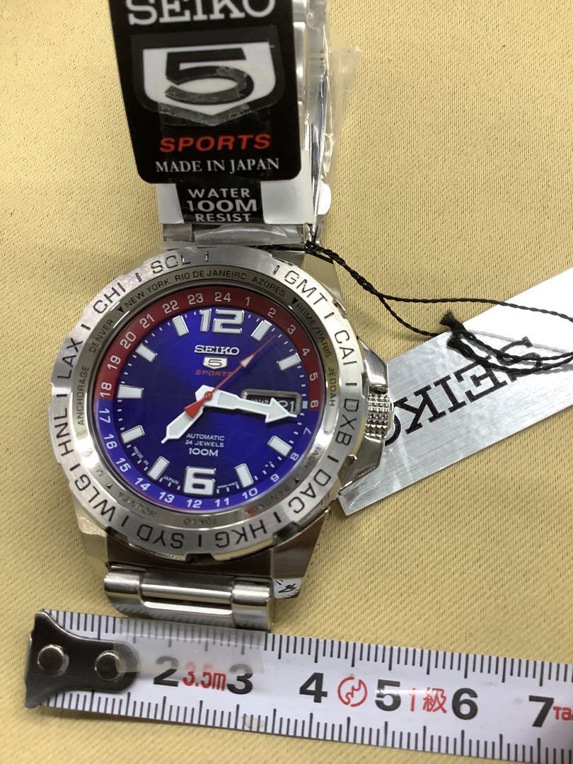 セイコー5スポーツ　海外モデル　自動巻 裏スケ　③