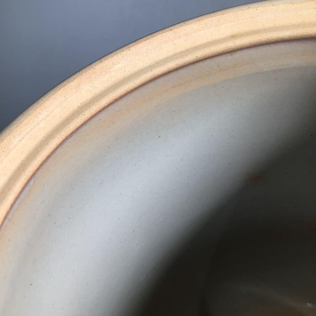Ｎ１８２　水指　『森里陶楽造』『草花文』『御本手水指』　共箱　茶道具