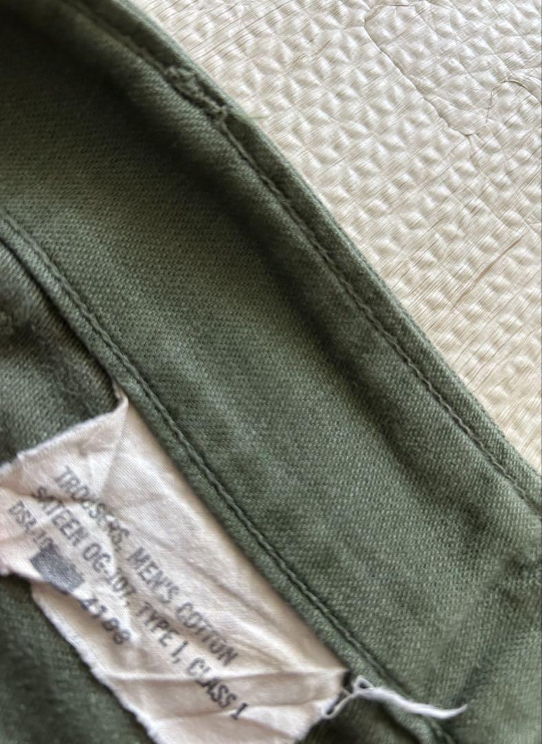 OC19 US ARMY 米軍 アメリカ軍 ベイカーパンツ 60s OG107