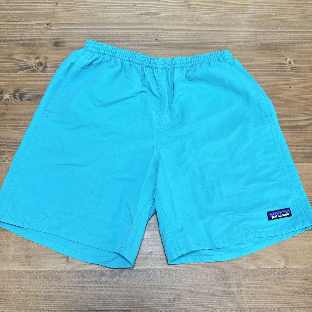 廃盤 パタゴニア Patagonia バギーズショーツ 水色 5インチ BSBL