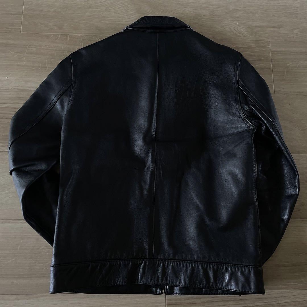 WACKO MARIA ワコマリア カーフレザー シングル レザージャケットS