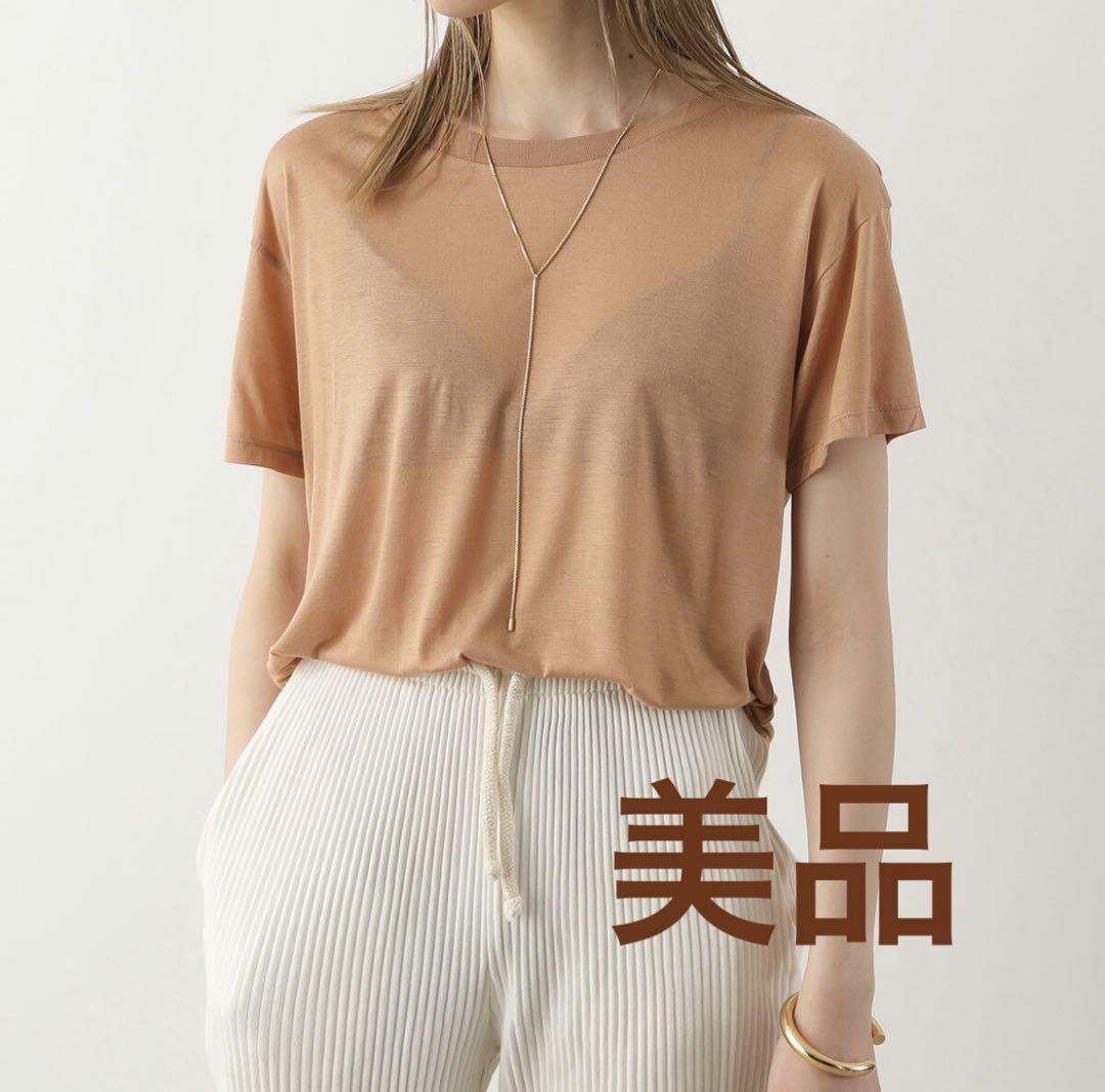 baserange bamboo ベージュ　ベースレンジ BASE RANGE バンブー クルーネックプルオーバー（Tシャツ