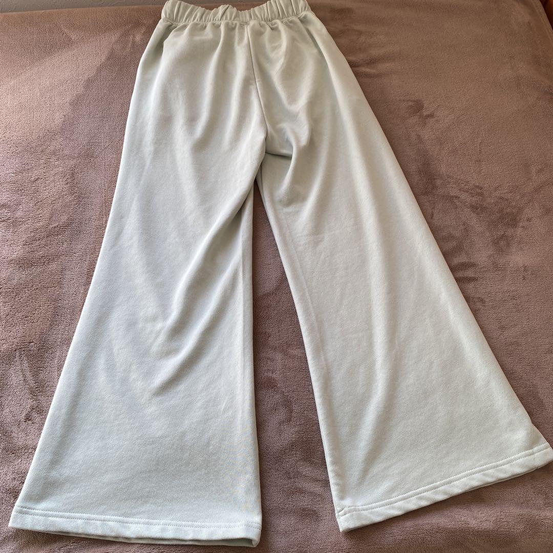 【美品】TENTIAL BAKUNE Ladies上下セット S フレアグリーン