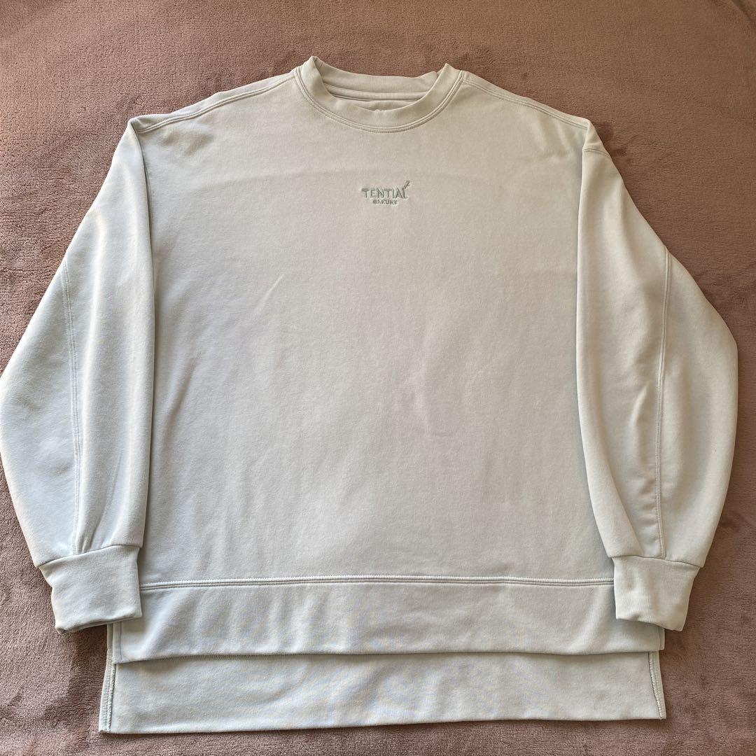 【美品】TENTIAL BAKUNE Ladies上下セット S フレアグリーン