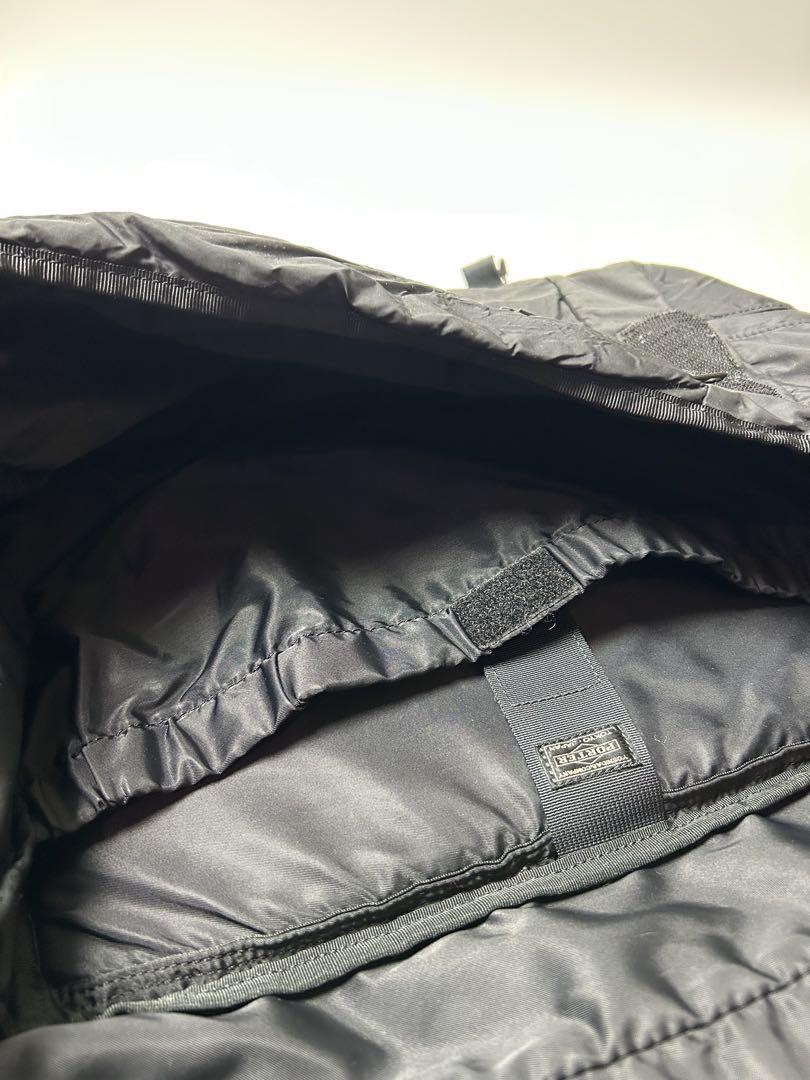 PORTER ブラック　メッセンジャーバッグ　ナイロン