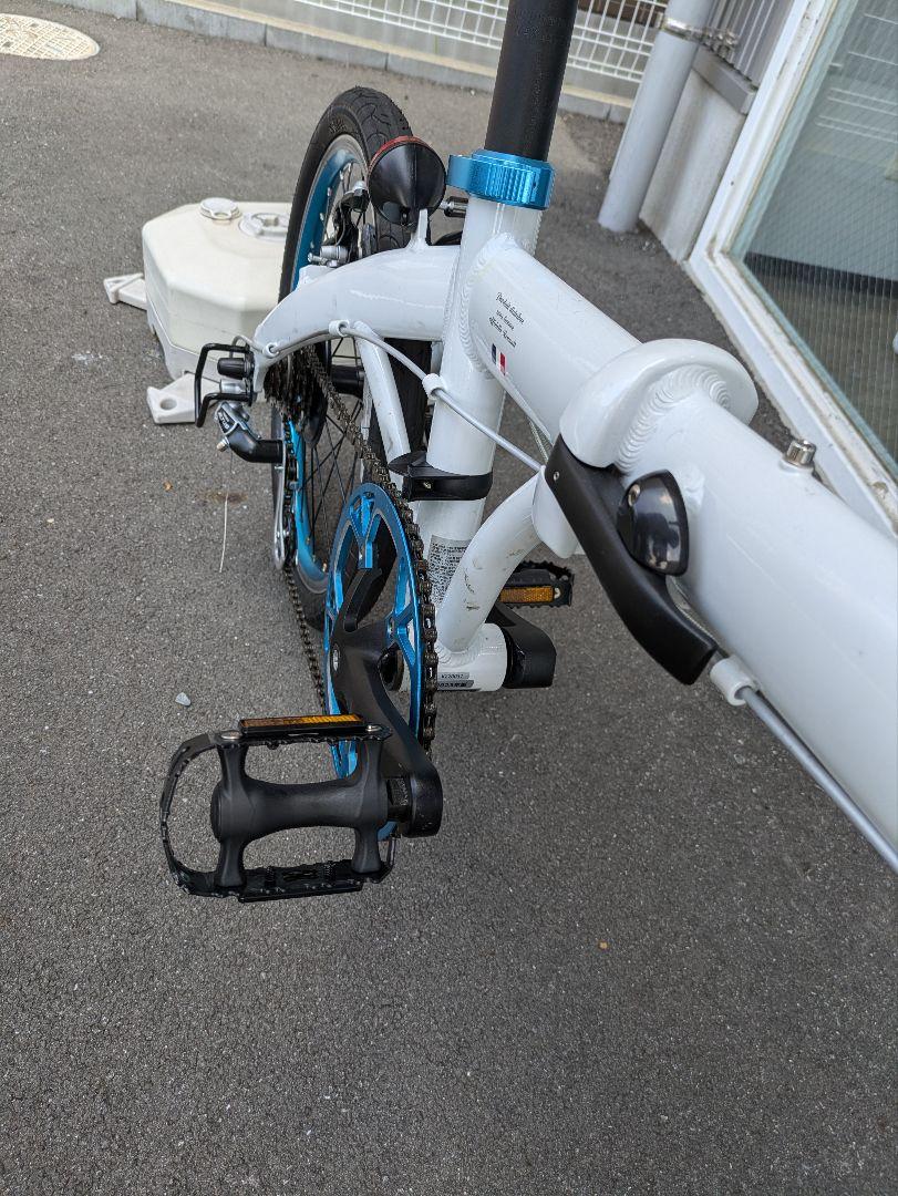 ルノーLIGHT10 AL-FDB207 20インチ折りたたみ自転車　直接受渡し
