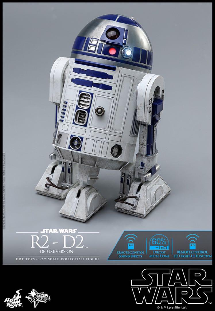 ホットトイズ　スターウォーズ R2-D2デラックス版　未開封 ホットトイズスターウォーズ R2-D2デラックス版未開封