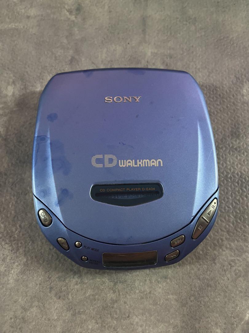 SONY ポータブルCDプレーヤー D-E404 動作確認済み - メルカリ