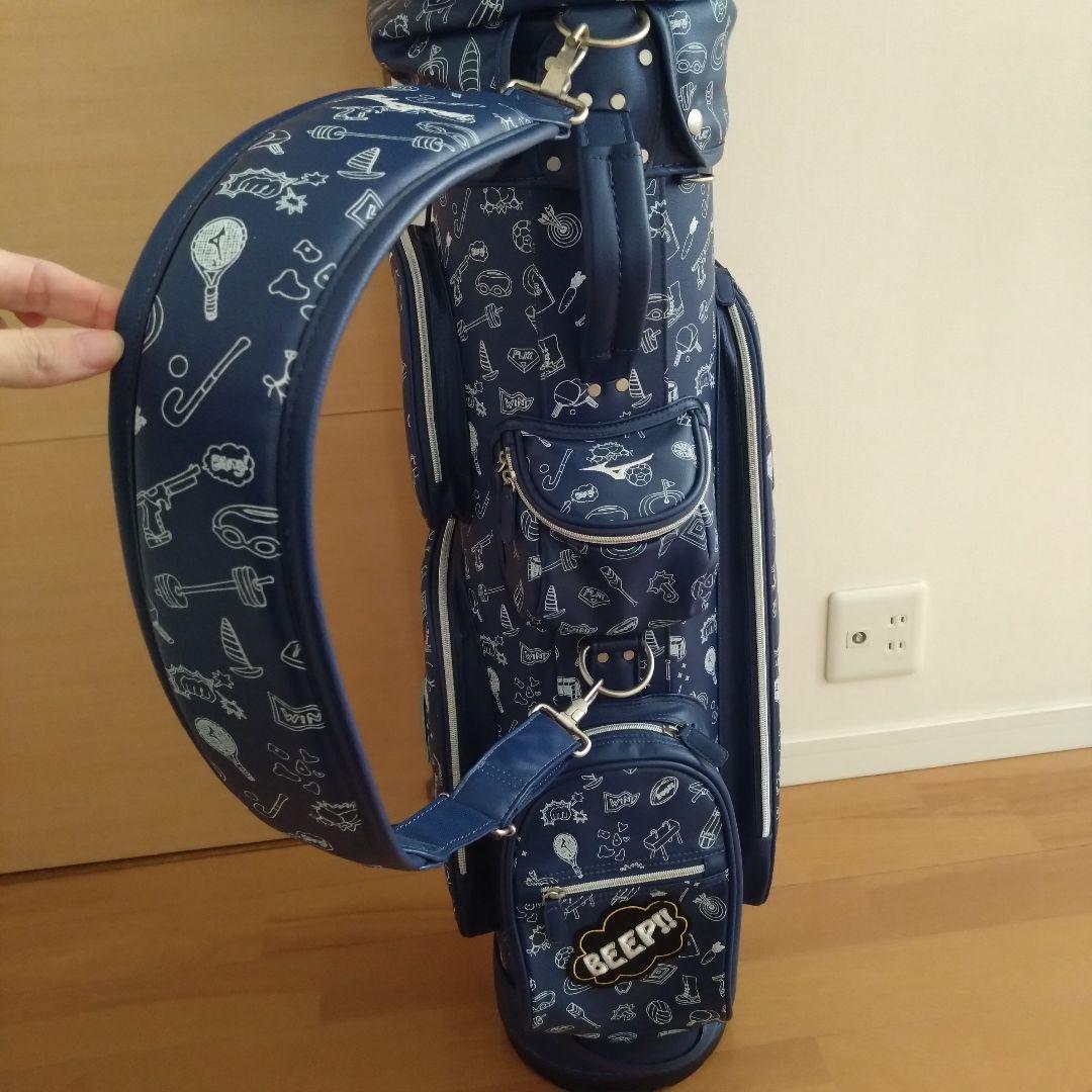 【美品】ミズノ　ゴルフバッグ