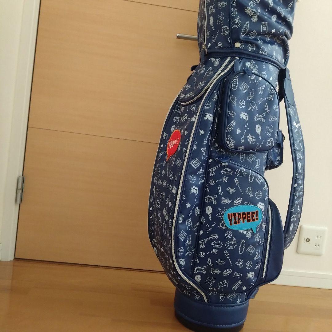 【美品】ミズノ　ゴルフバッグ