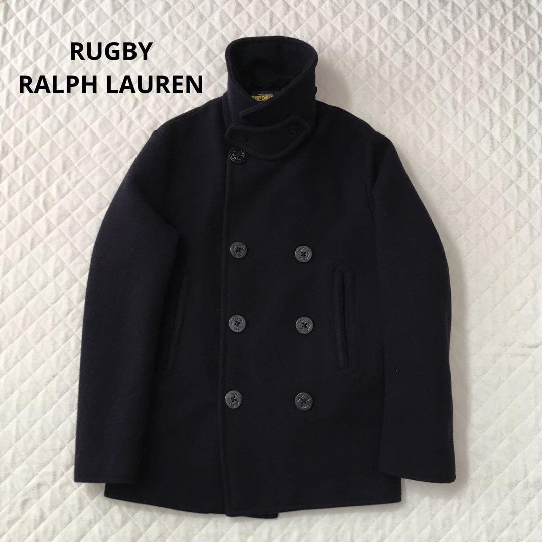 RUGBY RALPH LAUREN Pコート アウター メルトンウール S