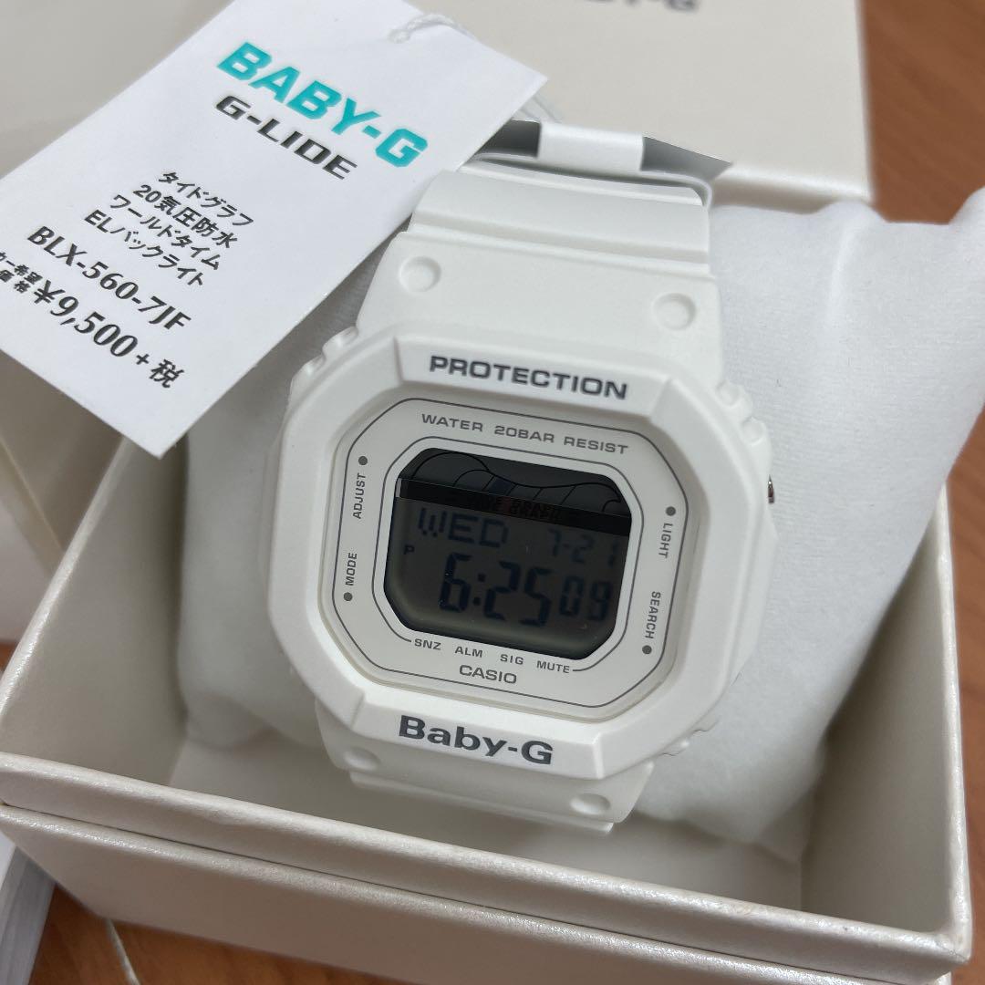 S/カシオ BABY-G G-LIDE タイドグラフ BLX-560-7JF - メルカリ S/カシオ BABY-G G-LIDE タイドグラフ BLX-560-7JF - メルカリ