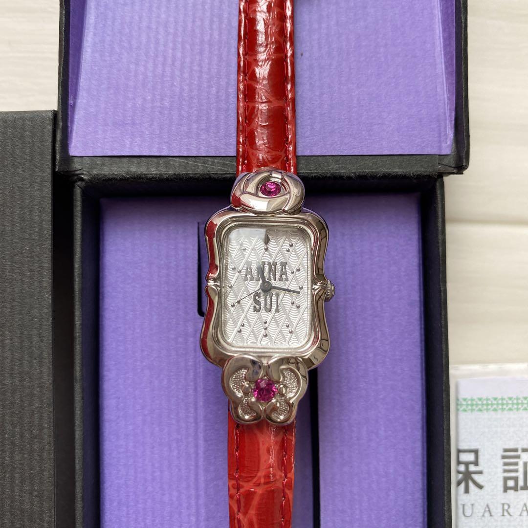 ANNA SUI アナスイ レザーベルト 腕時計 - メルカリ
