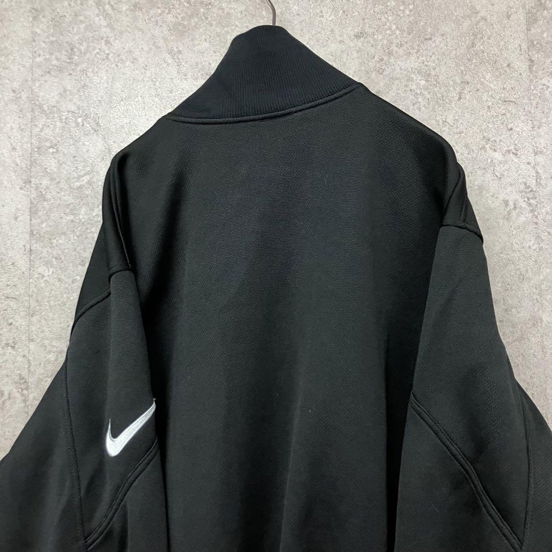 レビュー高評価アイテム特集｜ファッション通販 レア 日本製90s【古着】ナイキ刺繍トラックジャケット ブラック ウェア