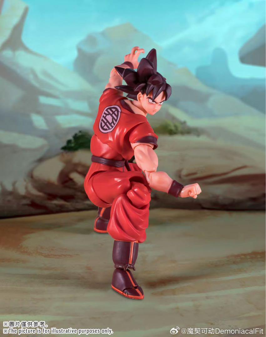 【スーパーセール】 フィギュア FIT DEMONIACAL 界王拳 ベジータ腰アーマー付 孫悟空 コミック・アニメ