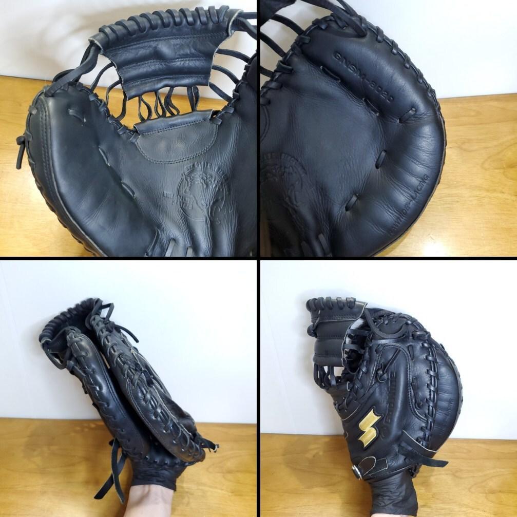 SSK エスエスケイ 軟式・ソフト兼用 美品 キャッチャーミット 軟式グローブ