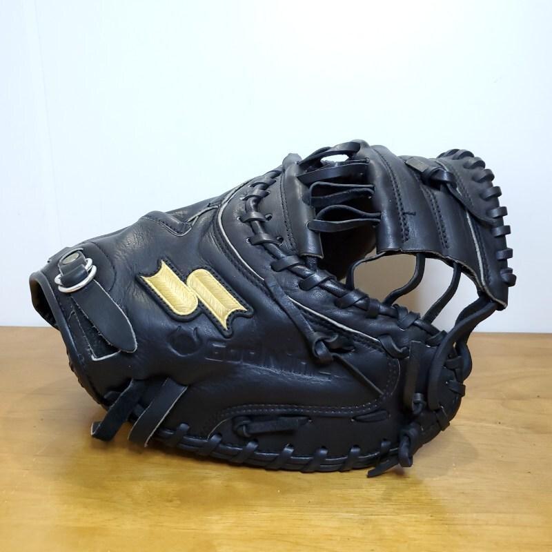 SSK エスエスケイ 軟式・ソフト兼用 美品 キャッチャーミット 軟式グローブ
