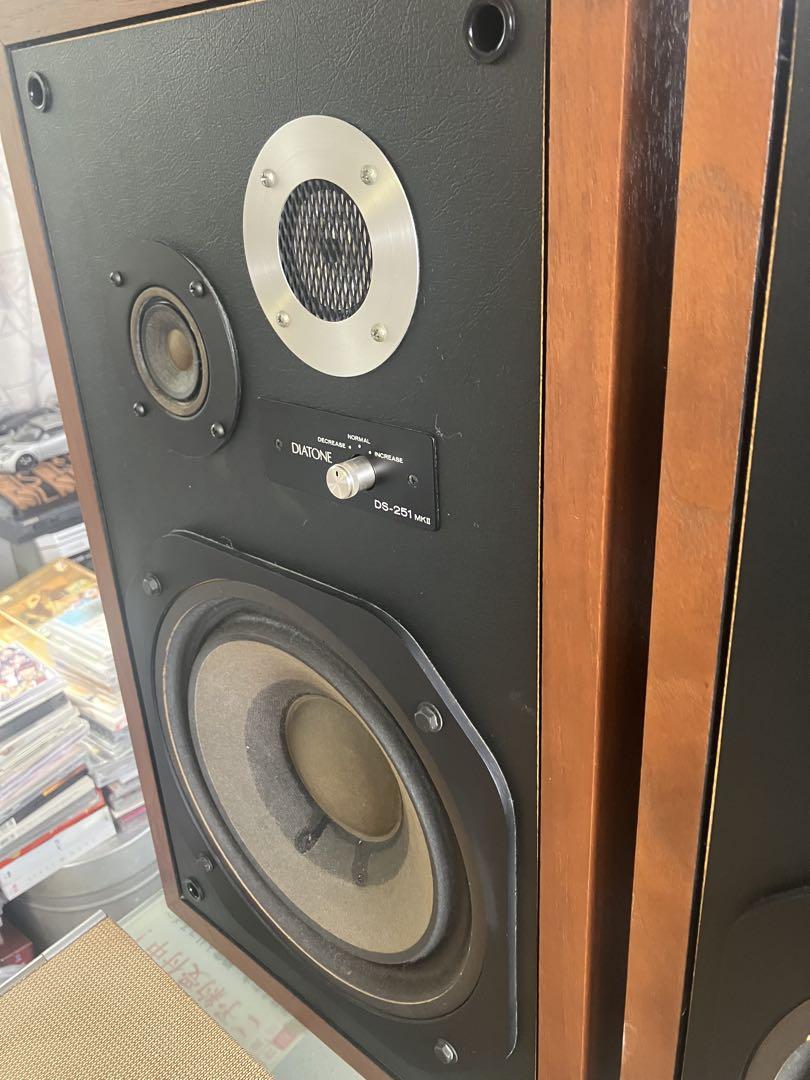 全国送料無料ギフト 70年代三菱電機 DIATONE ダイヤトーン DS-251 MKⅡビンテージ スピーカー・ウーファー