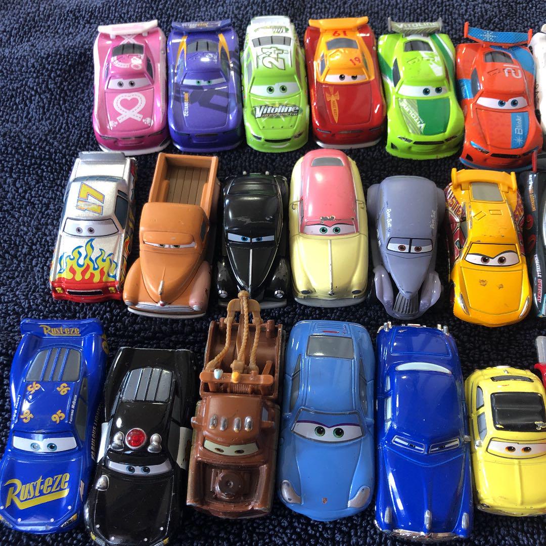 カーズ・トミカシリーズ - トミカ TOMICA 廃盤カーズ ミニカー　カップヌードル　ケース付きまとめ カーズトミカ トミカ カーズ ケース付き トミカコレクション
