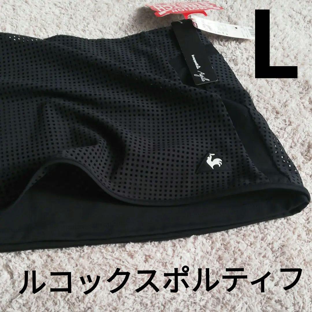 黒 素敵 11号★　ゴルフ スクエアメッシュスカート　春夏