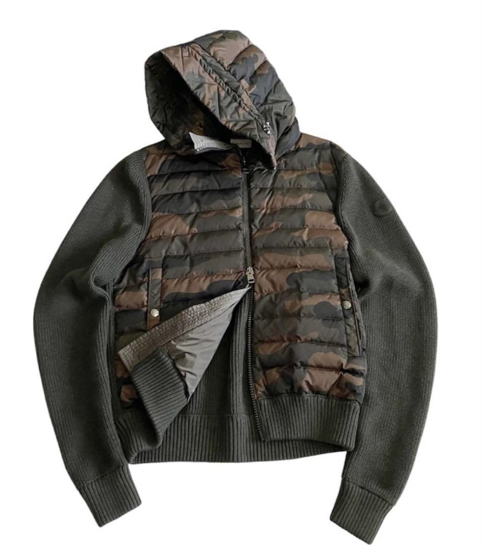 MONCLER ESTNATION コラボ ニット/ダウン ハイブリッド