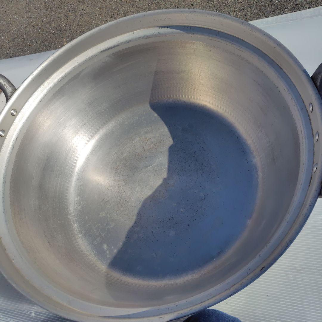 業務用アルミ大鍋60cm傷や汚れあり