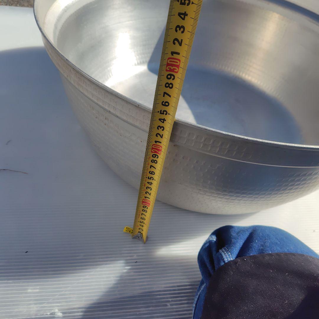 業務用アルミ大鍋60cm傷や汚れあり