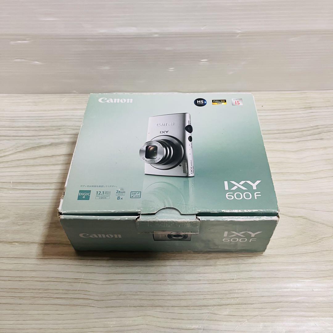 Canon デジタルカメラ IXY 600F 箱付き　メモリーカード付き