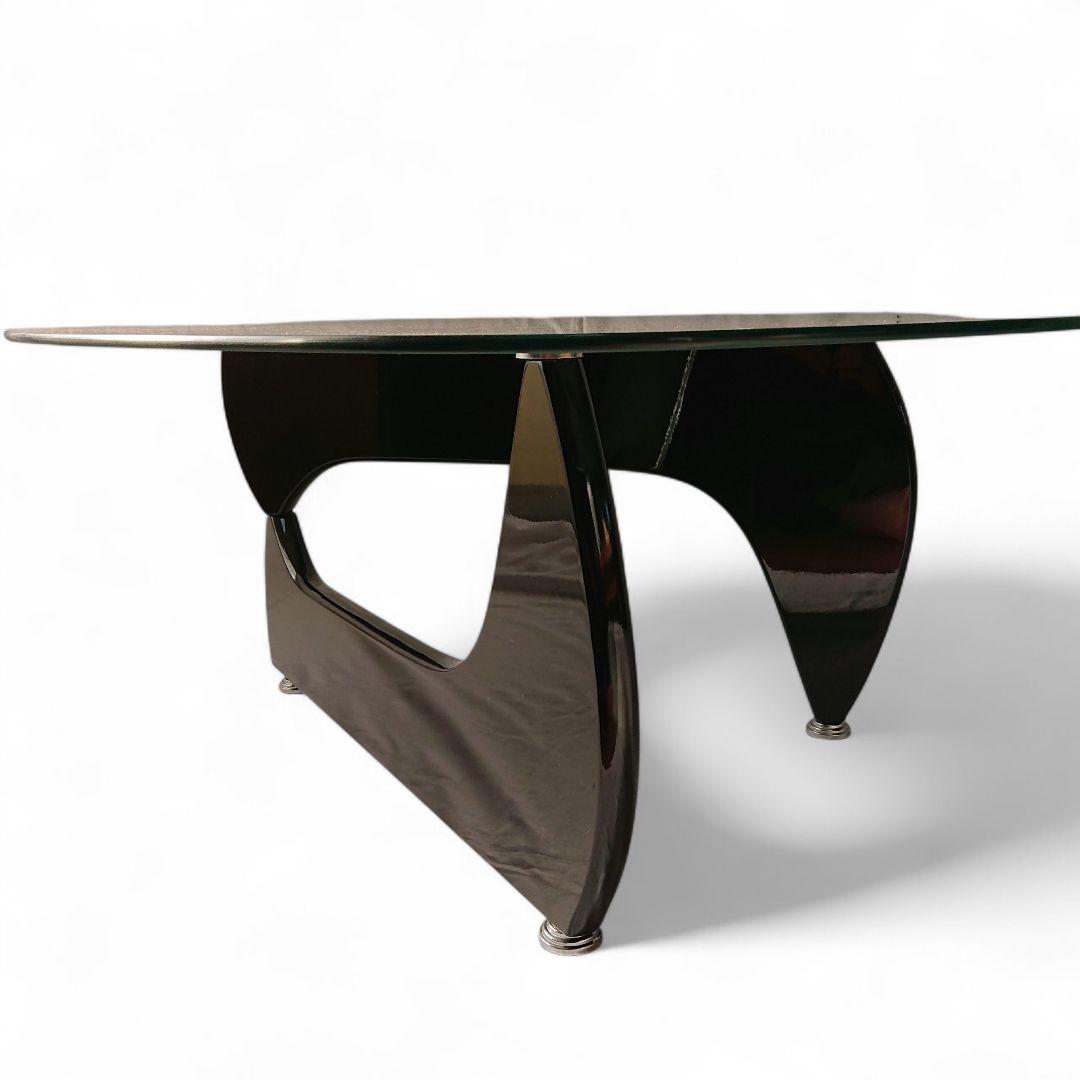 ガラス ローテーブルIsamu