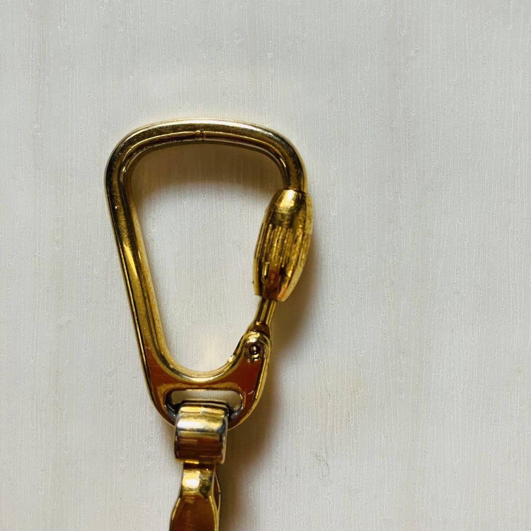 ロエベ　本革　アナグラムキーホルダー　キーチャーム　レザー