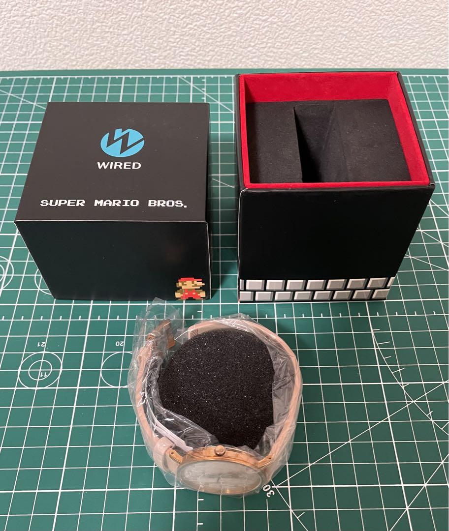 WIRED 新品・未使用 スーパーマリオ 腕時計