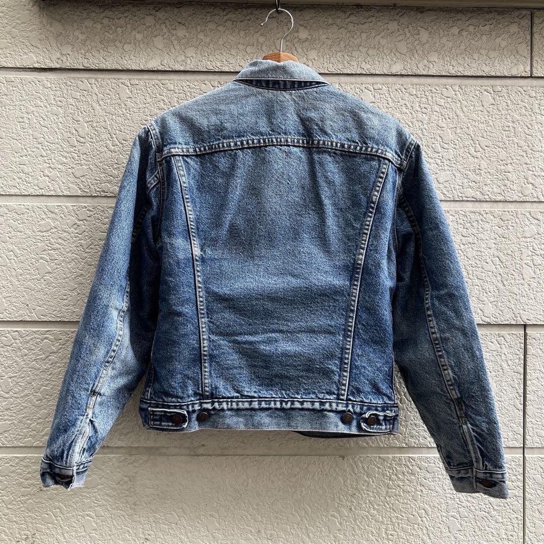 90s USA製 Levi'sリーバイス デカパッチ ダメージ デニム