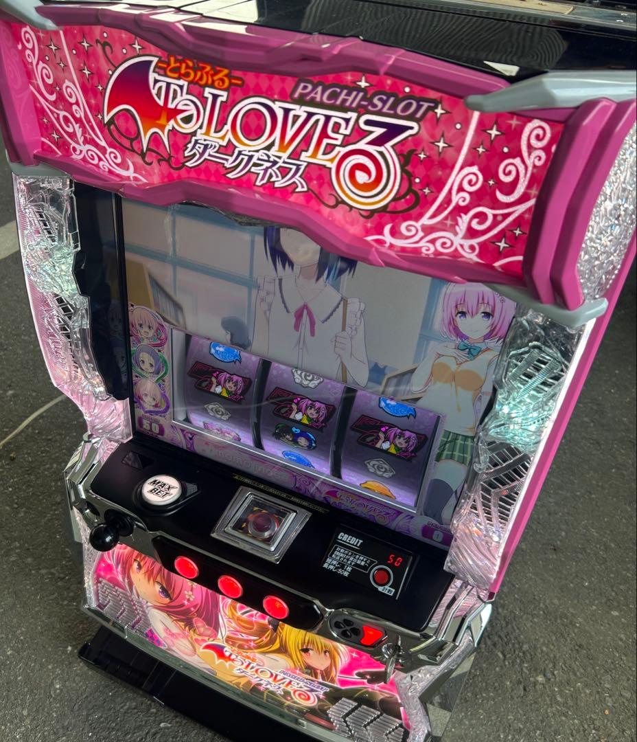スマスロ　実機　L To LOVEるダークネス　メインパネル　送料込み L To LOVEるダークネス メインパネル スマスロ 実機 送料込み 家庭用 L
