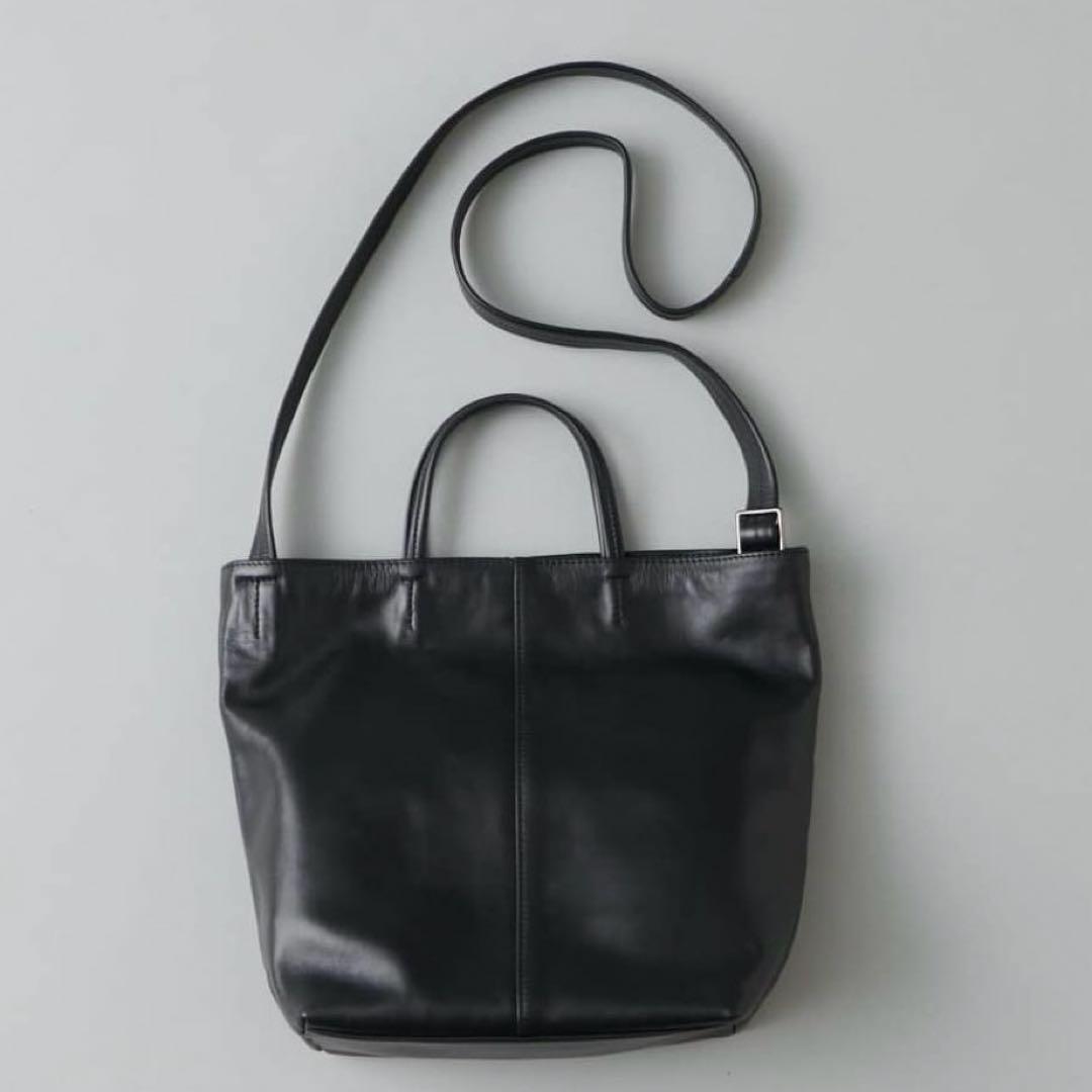 【美品】ear PAPILLONNER ミディアムレザートートバッグ 2way