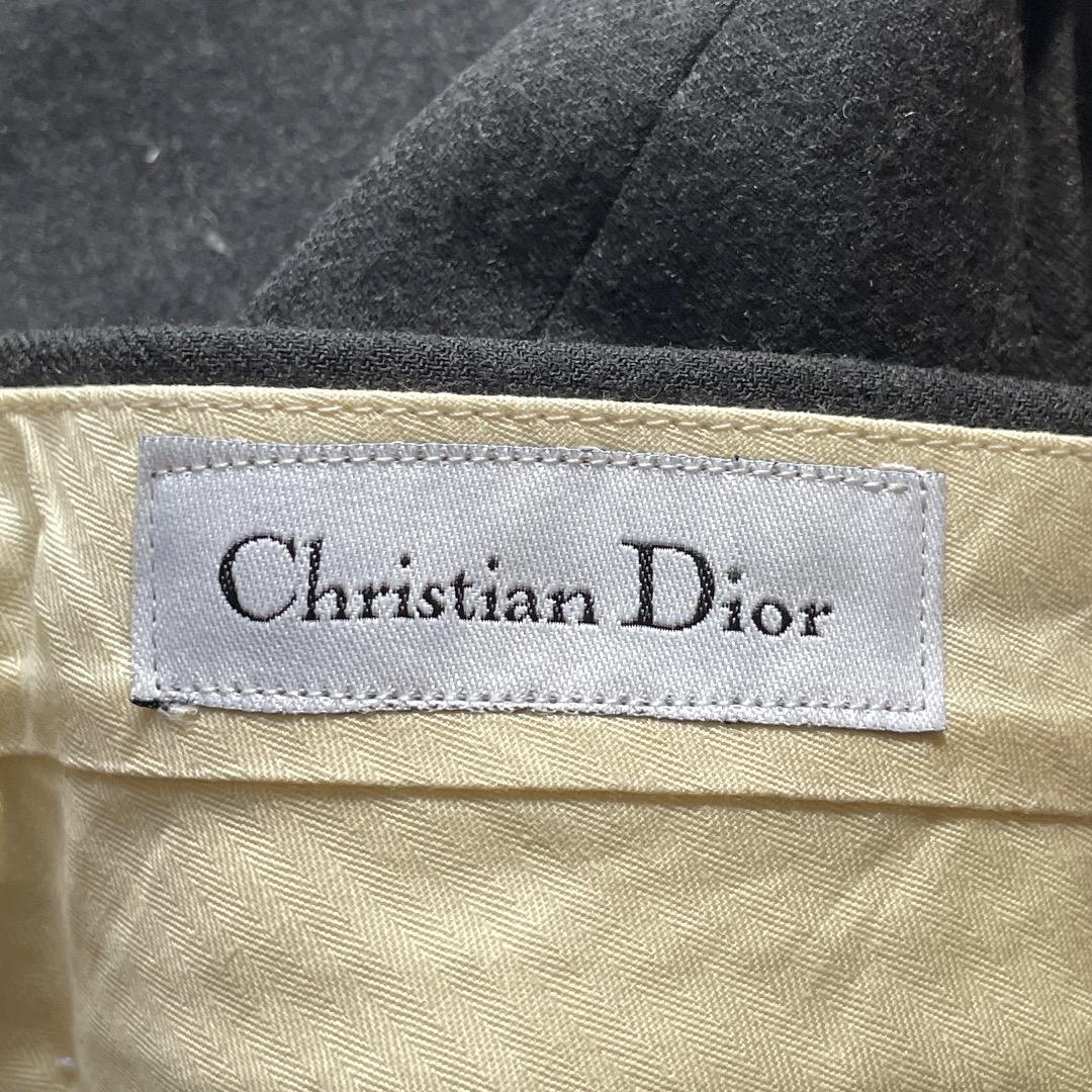 90s Dior ウールスラックス 無地 日本製 【W31】 90s Dior ウールスラックス 無地 日本製 【W31】