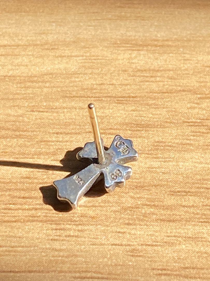 クロムハーツ スタッドピアス STUD CH CROSS 2 FAT