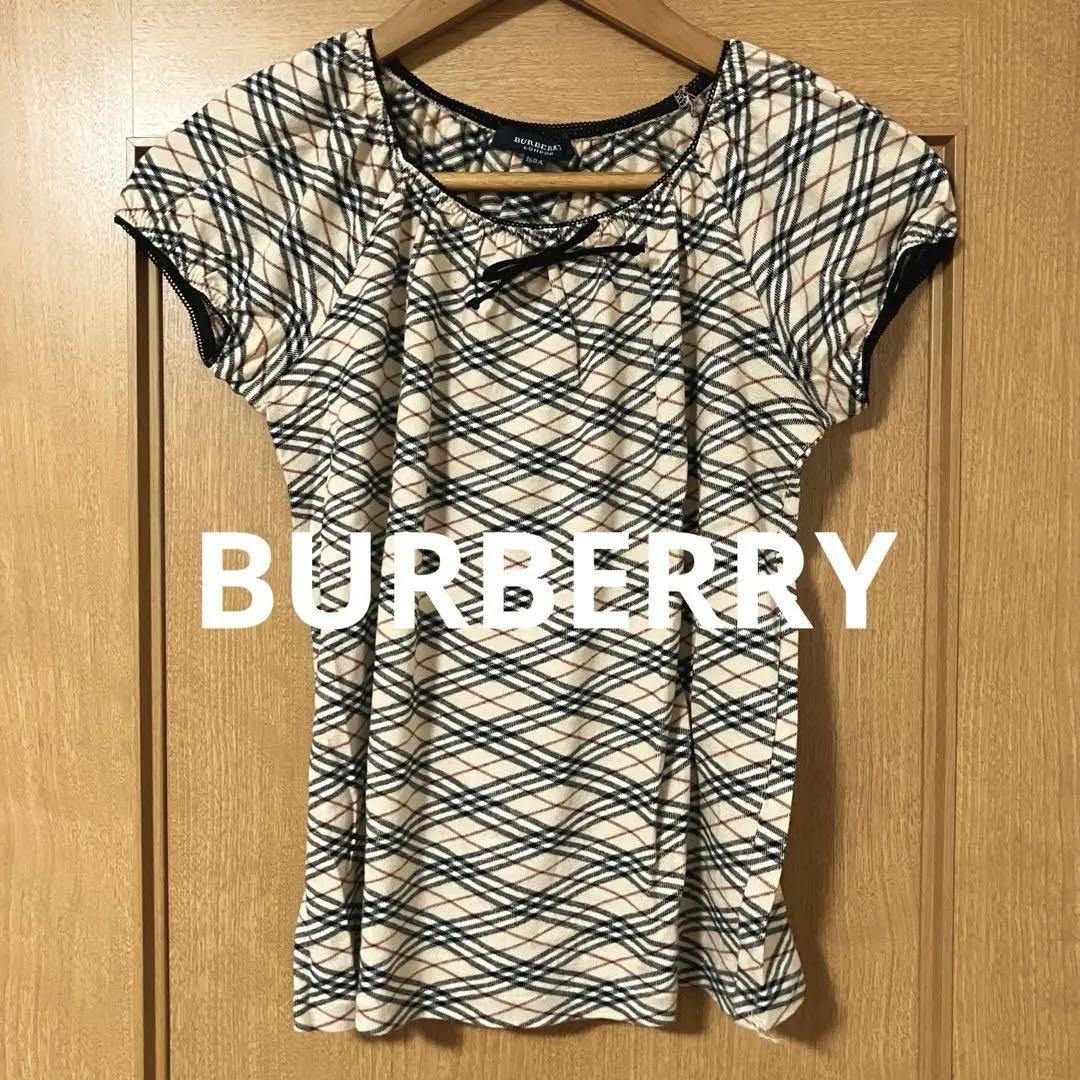 素敵なデザイン❗️】BURBERRY ノバチェック柄 半袖カットソー