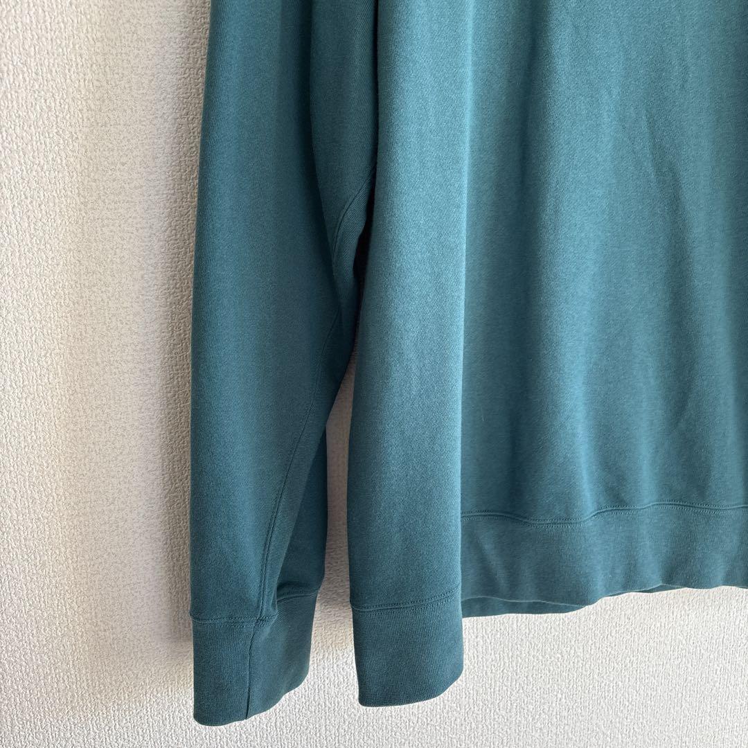 The North Face グリーン クルーネック トレーナー